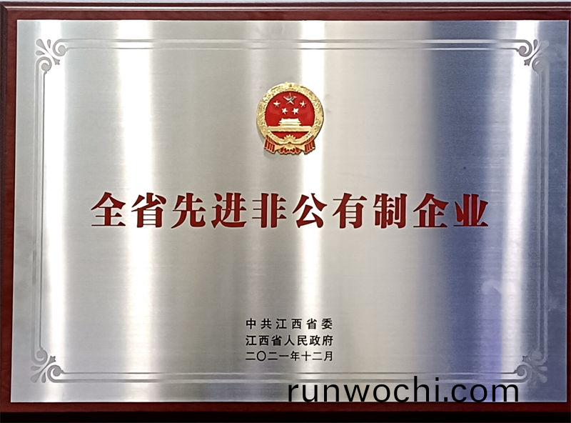 全省先進非公有製企業